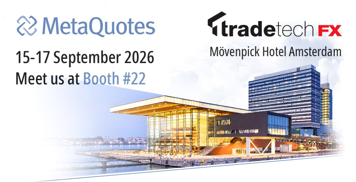 MetaQuotes 将在阿姆斯特丹举办的 TradeTech FX 2026 上展示 MetaTrader 5 机构级和 AI 就绪型外汇基础设施